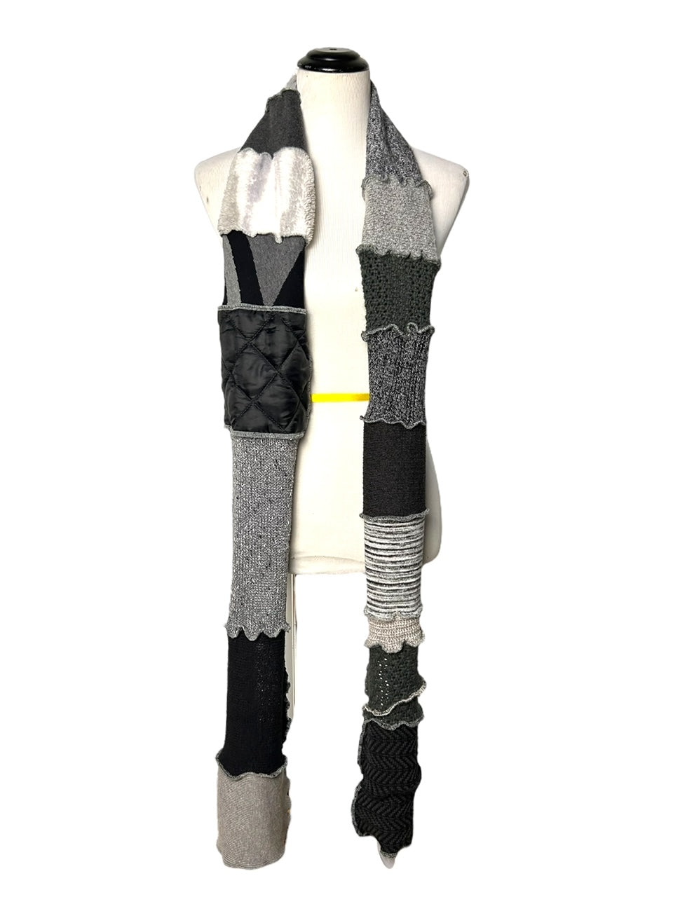 Eco-Frendly Upcycled Sweater Scarf image 10