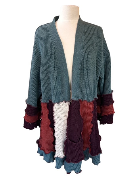 Size Small Patchwork Cardigan image 4