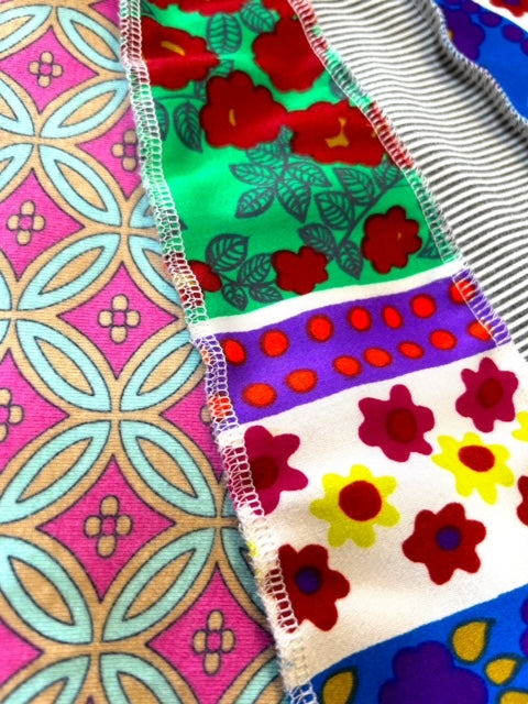 4T toddler patchwork skirt image 4