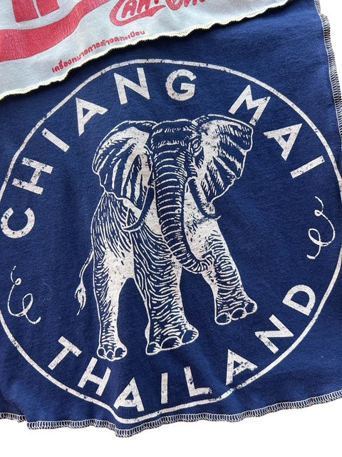 Size 1X Travel the World Themed Skirt image 7