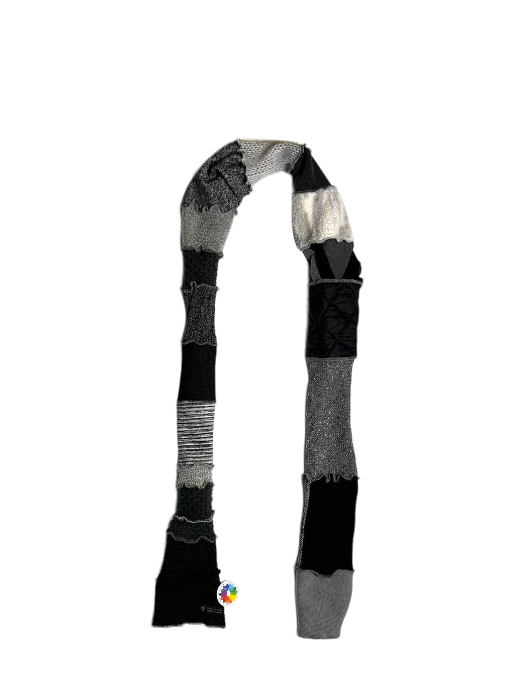Eco-Frendly Upcycled Sweater Scarf image 5