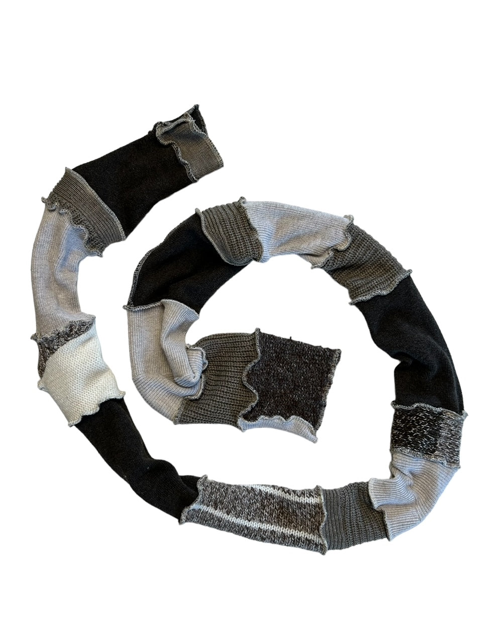 Eco-Friendly Upycled Sweater Scarf image 4