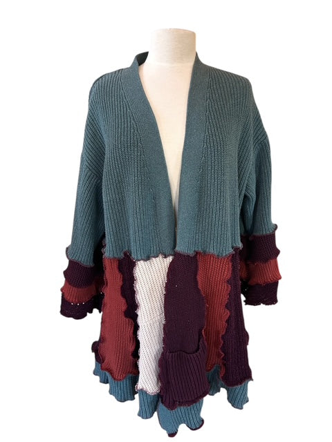 Size Small Patchwork Cardigan image 2