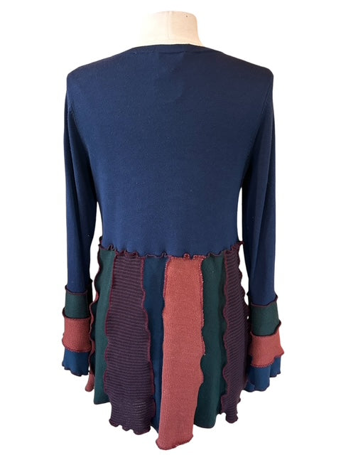 Women's Size Small Patchwork Cardigan image 3