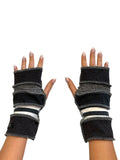 Gray Arm Warmers/Fingerless Gloves image 0