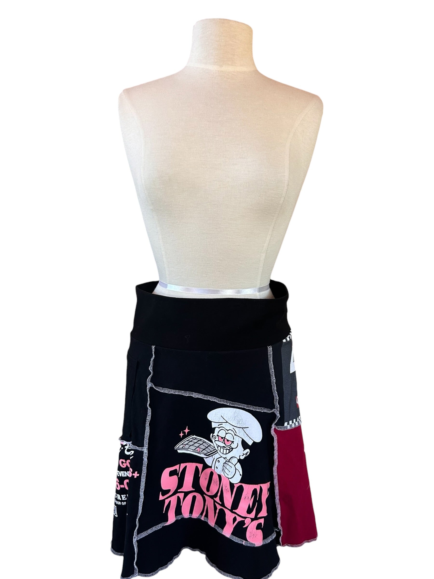 Size X-Large 420 Ganga Wake and Bake T-Shirt Skirt image 2