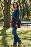 Women's Size Small Patchwork Cardigan image 0