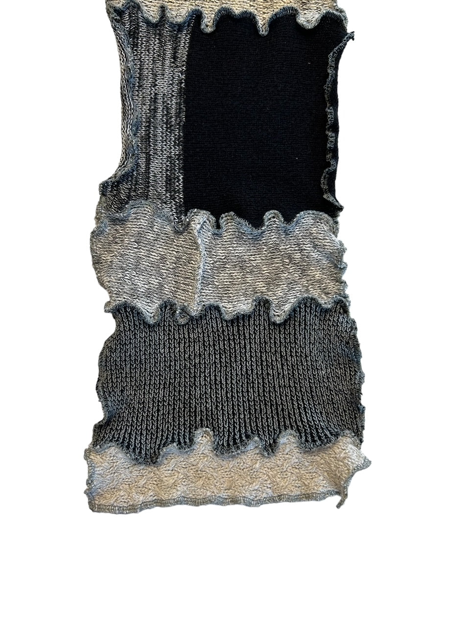 Eco-Friendly Upcycled Sweater Scarf image 3