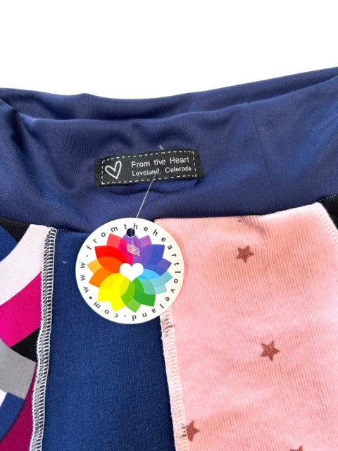 Size 4T - Eco-Friendly Patchwork Toddler Skirt image 3