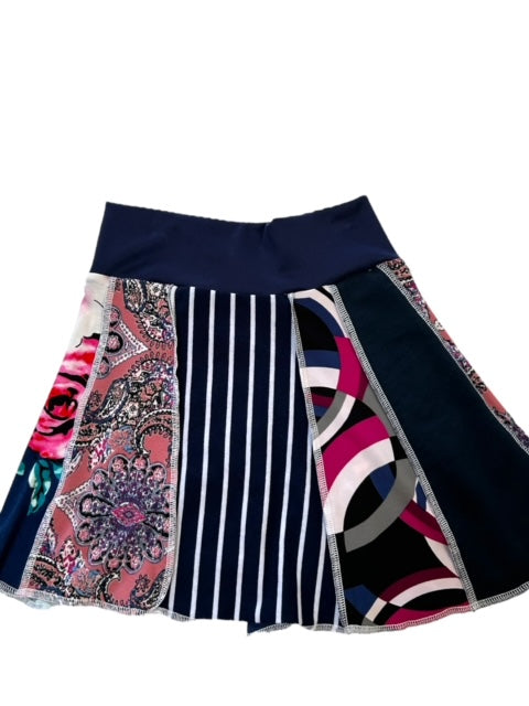 Size 4T - Eco-Friendly Patchwork Toddler Skirt image 0