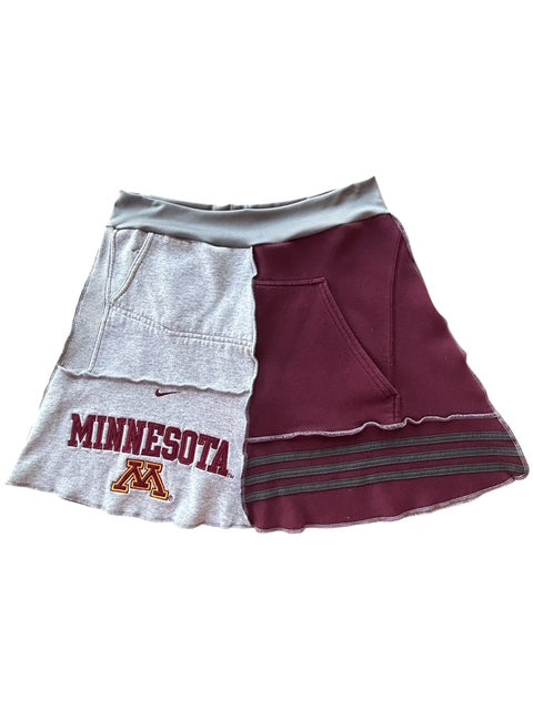 X-Large University of Minnesota Sweatshirt Skirt image 2