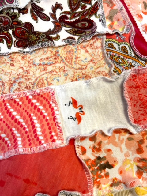 Eco-Friendly Patchwork Skirt - Womens Size Large image 7