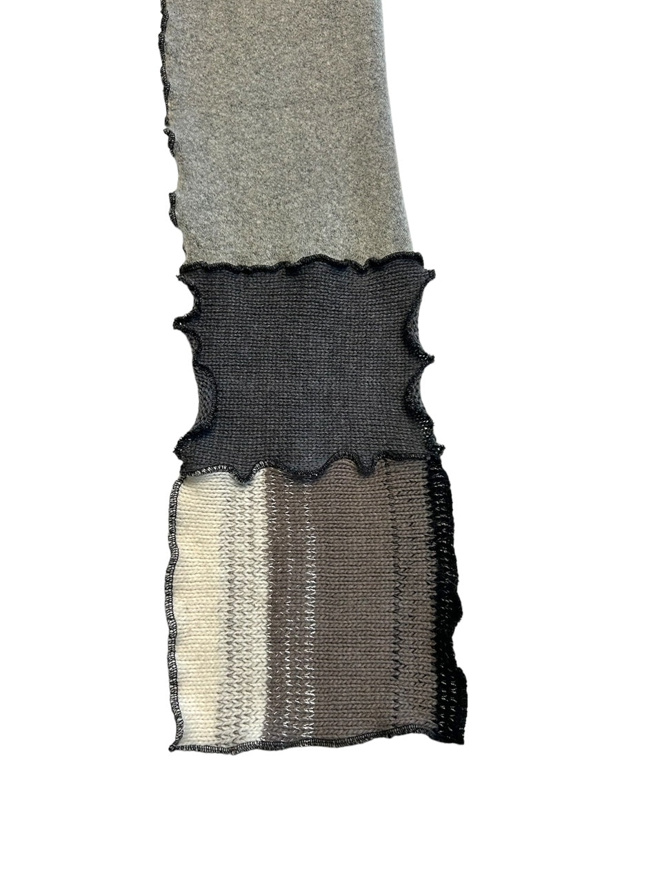 Eco-Friendly Upcycled Sweater Scarf image 3