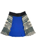 Blue Fleece Sweater Skirt for Women's Size Small image 0