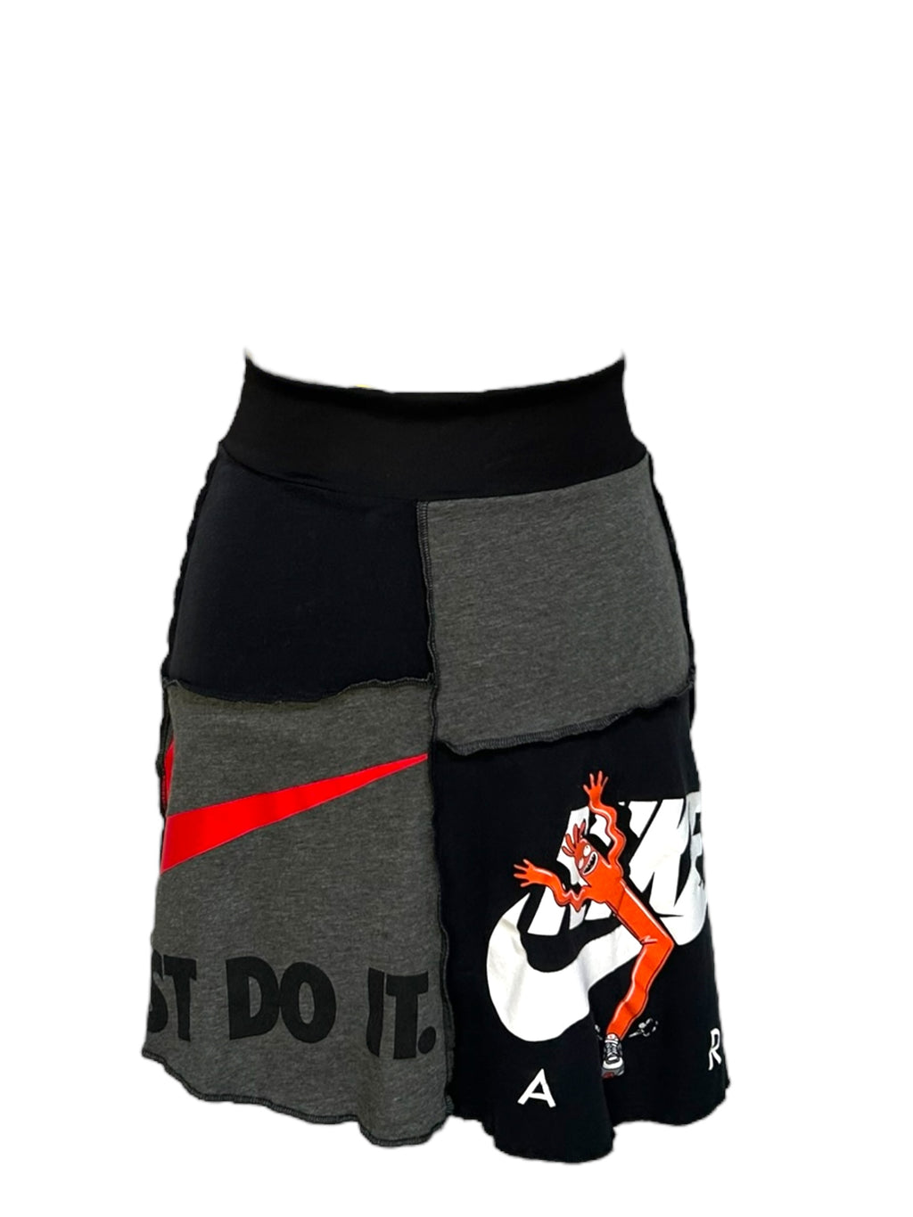 Size Small Upcycled Nike T-Shirt Skirt image 0