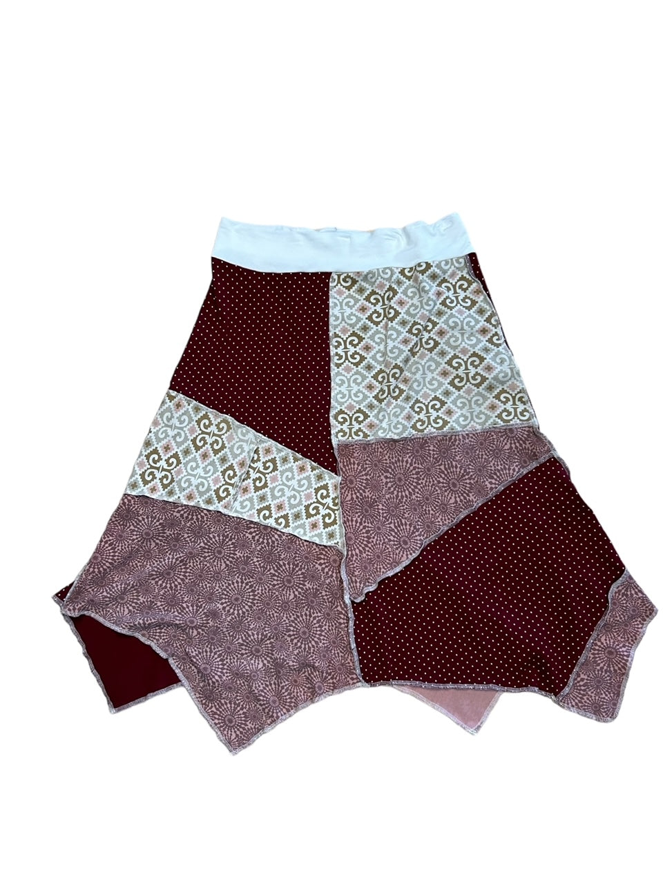 Eco-Friendly Medium Patchwork Skirt for Women image 4