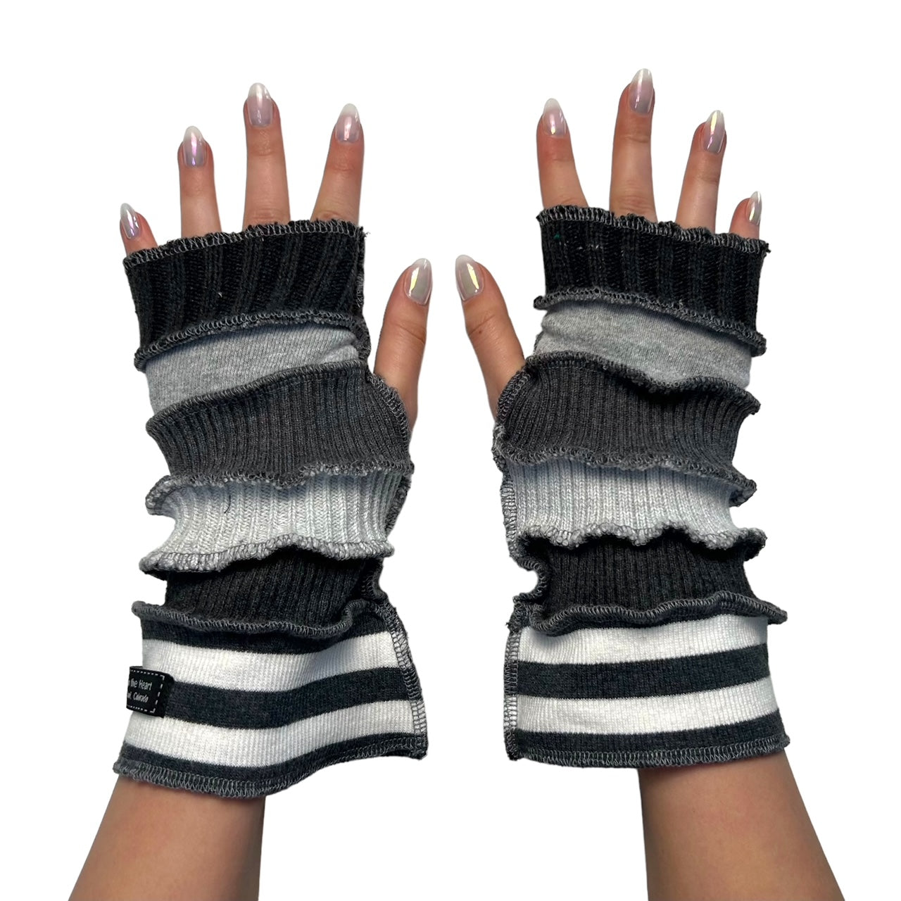 Gray Arm Warmers image 3