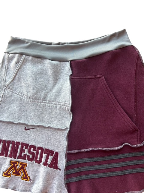 X-Large University of Minnesota Sweatshirt Skirt image 3