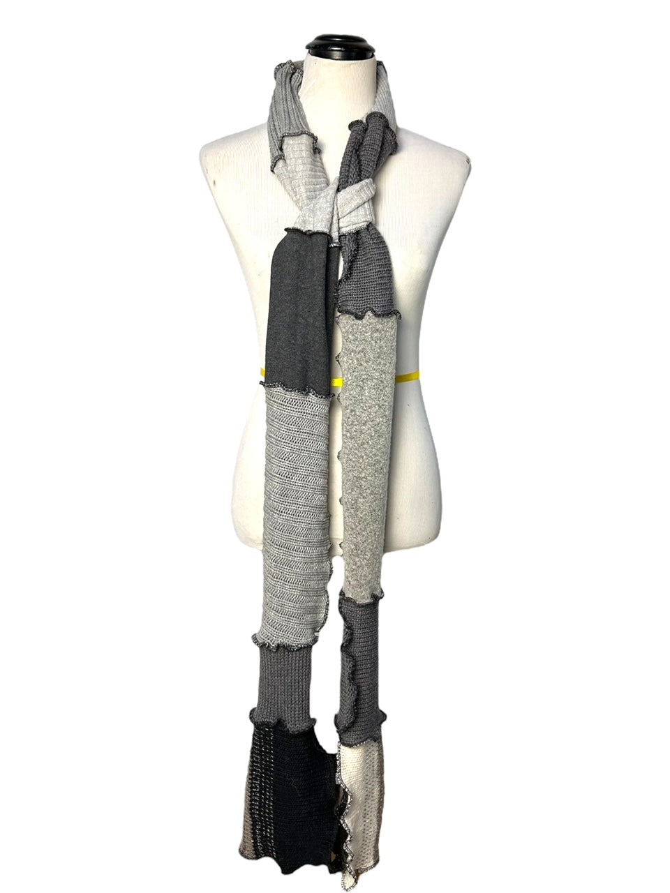 Eco-Friendly Upcycled Sweater Scarf image 7