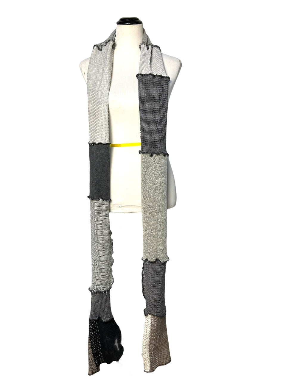 Eco-Friendly Upcycled Sweater Scarf image 9