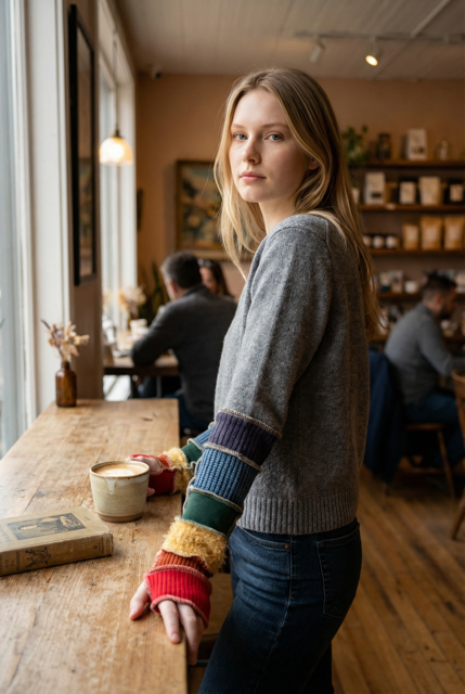 Rainbow Arm Warmers image 0