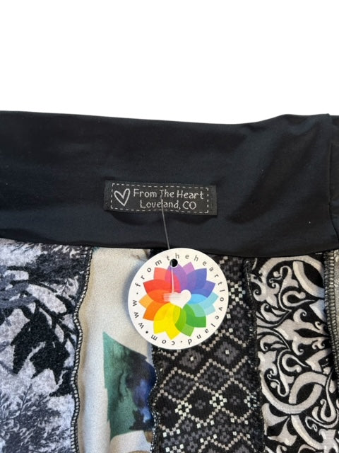 Handmade Girls Skirt - Eco-Friendly Patchwork Design - Size 7/8 image 2