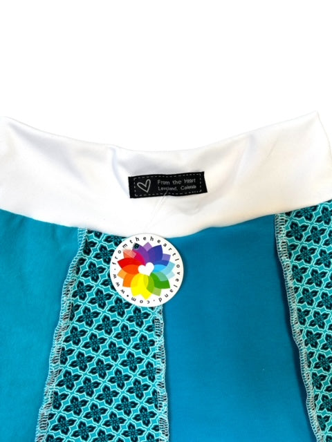 Girls Size 4T Turquoise Toddler Skirt image 2