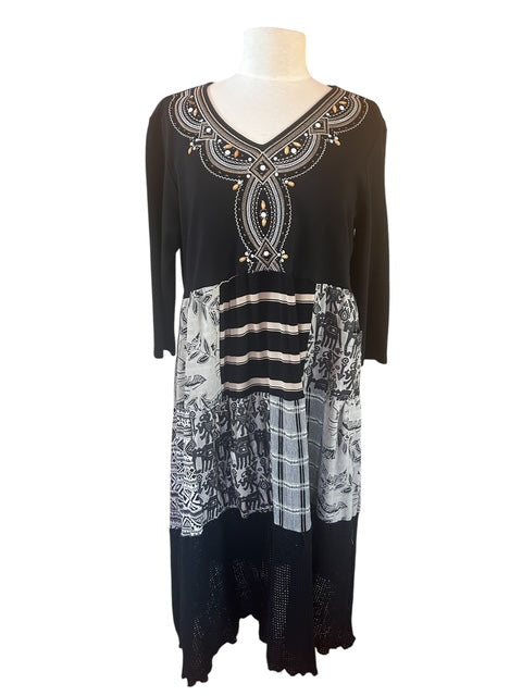 Size Medium Patchwork Dress image 6