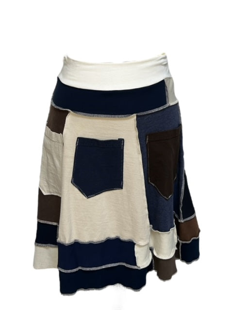 X-Large Upcycled Pocket T-Shirt Skirt image 1