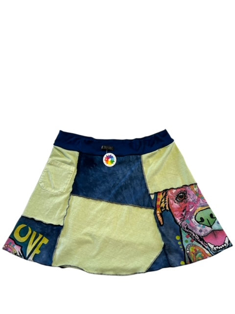 Size 1x-2x T-shirt Skirt image 2