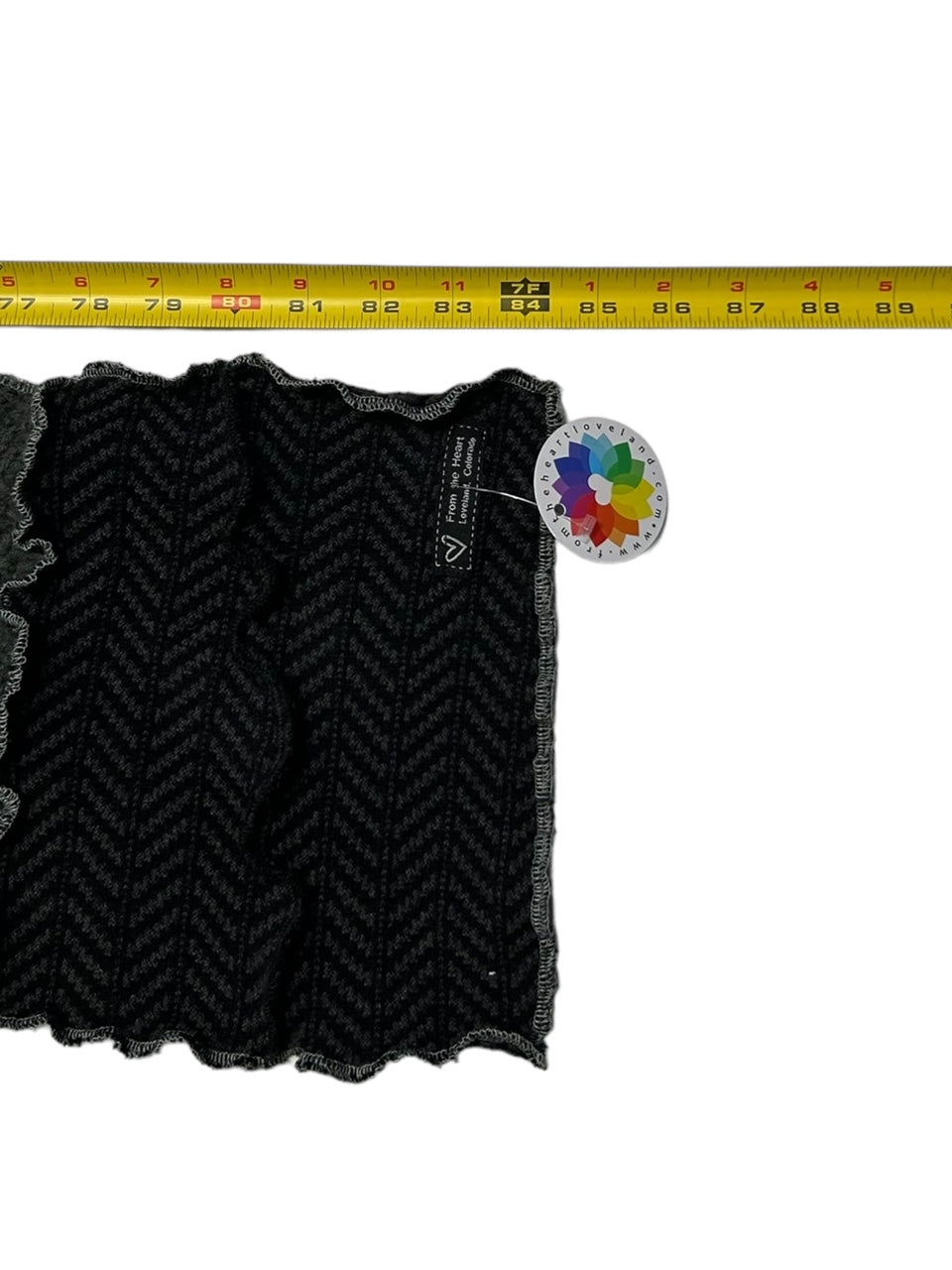 Eco-Frendly Upcycled Sweater Scarf image 2