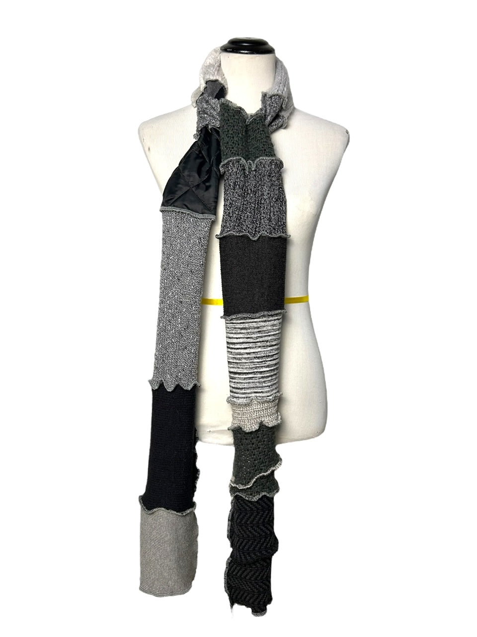 Eco-Frendly Upcycled Sweater Scarf image 7