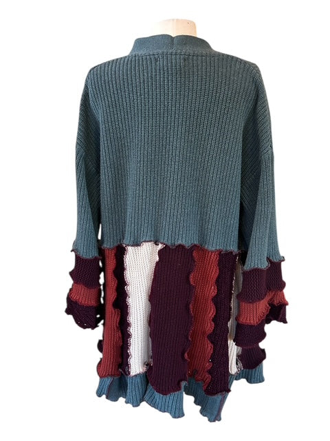 Size Small Patchwork Cardigan image 3