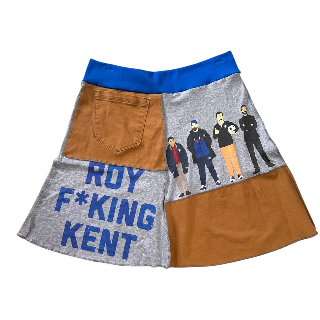 X-large Upcyled Ted Lasso Skirt with Pockets image 0