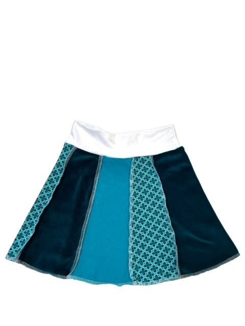 Girls Size 4T Turquoise Toddler Skirt image 0