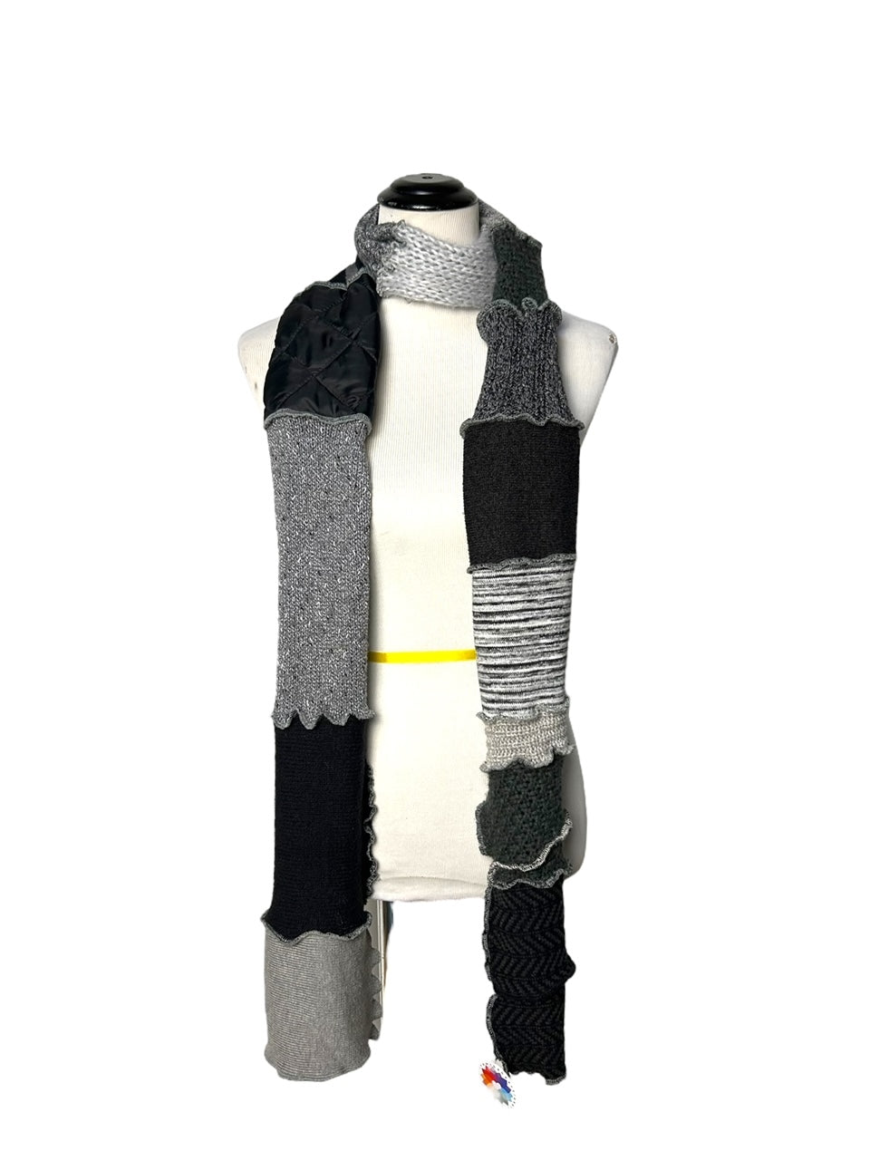 Eco-Frendly Upcycled Sweater Scarf image 9