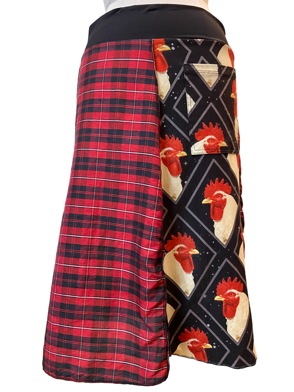 Chicken & Flannel Skirt - Size Medium image 7
