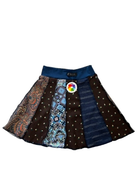 Eco-Friendly Patchwork Skirt - Size 4T image 1