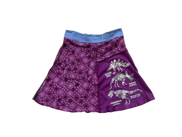 Size x-large dinosaur skirt.