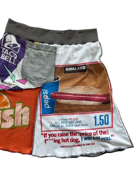 Size Large Patchwork Skirt
