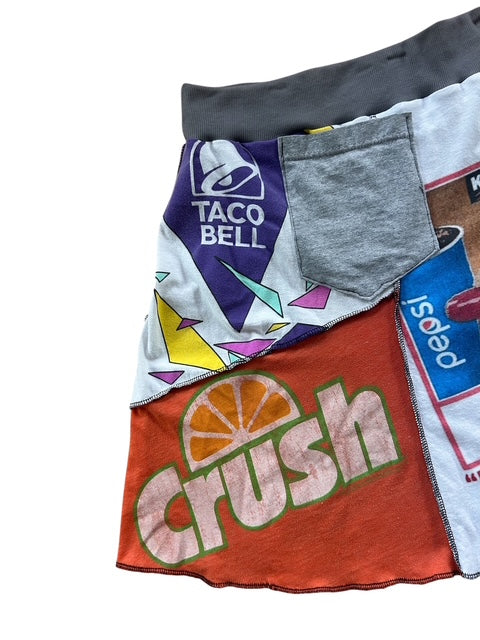 Size Large Patchwork Skirt