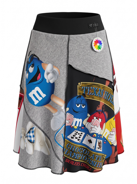 Size Large Patchwork Skirt