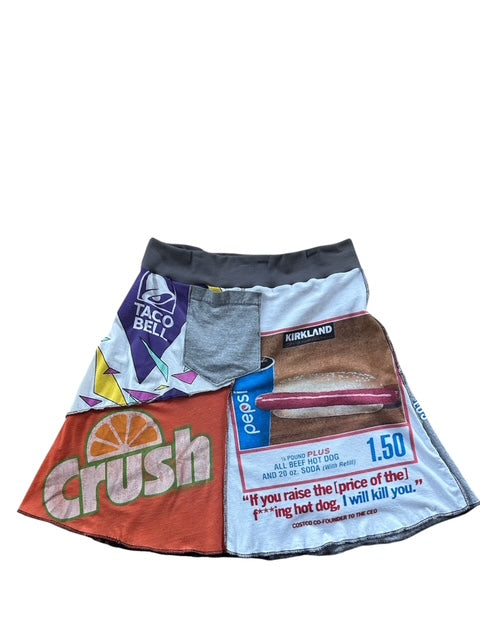Size Large Patchwork Skirt