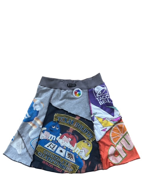 Size Large Patchwork Skirt