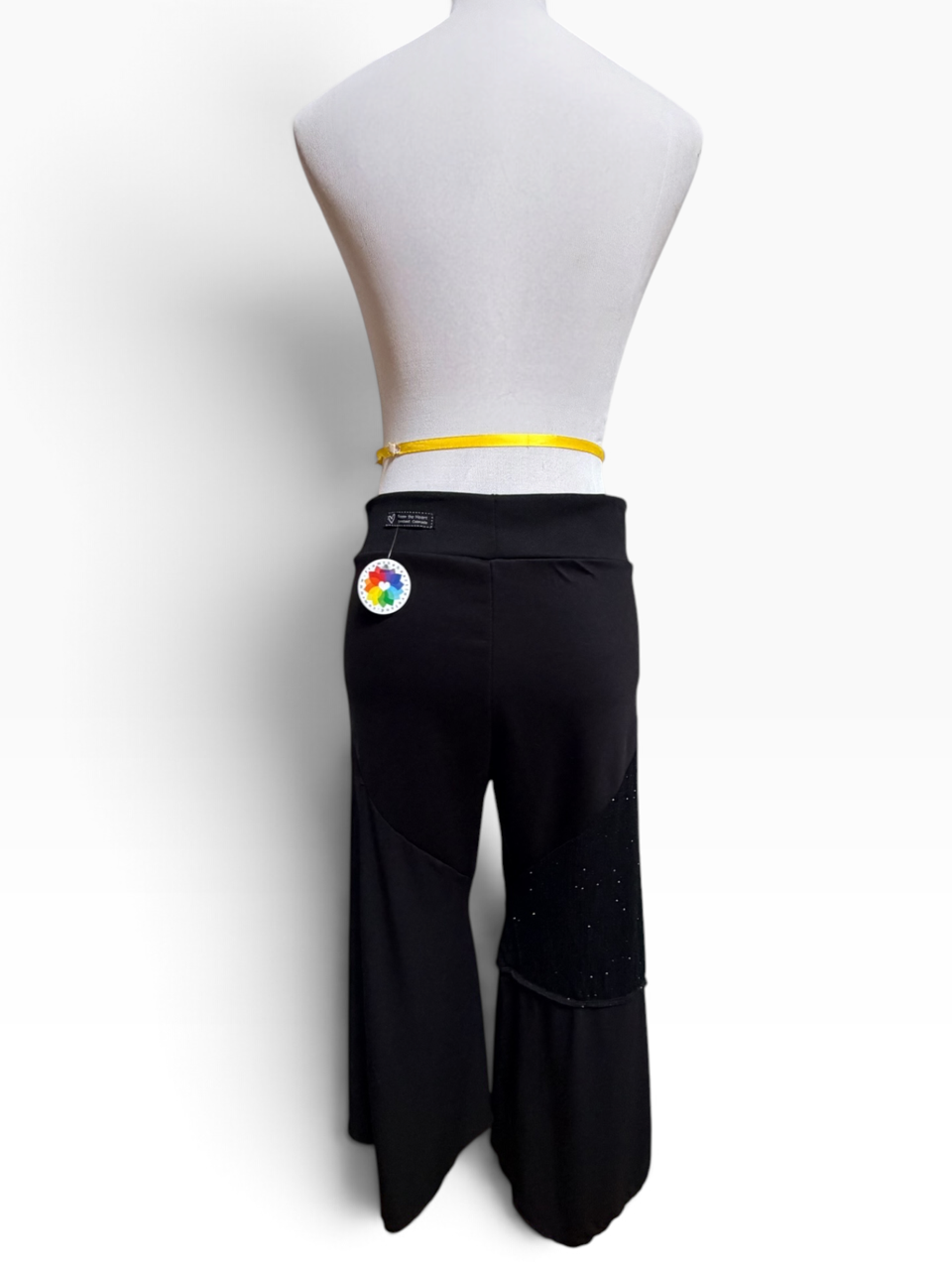 Size Medium Patchwork Capri