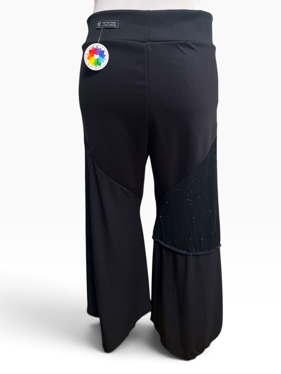 Size Medium Patchwork Capri