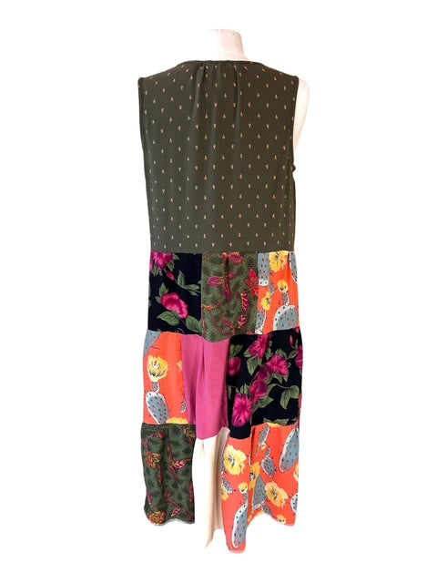 Size Medium Patchwork Dress