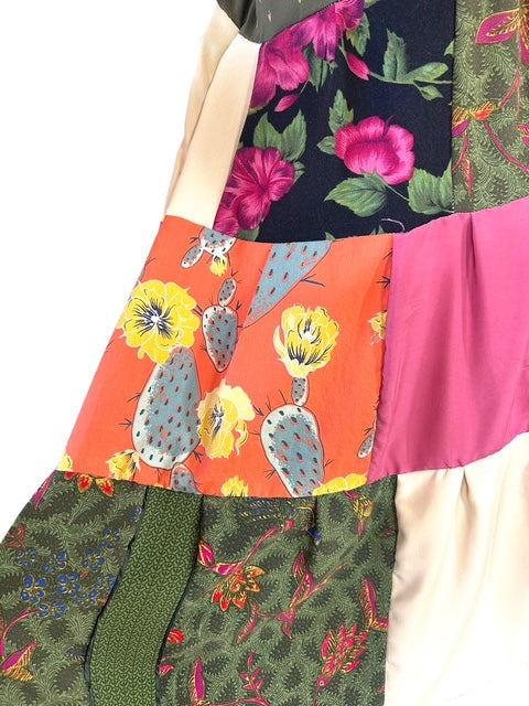 Size Medium Patchwork Dress