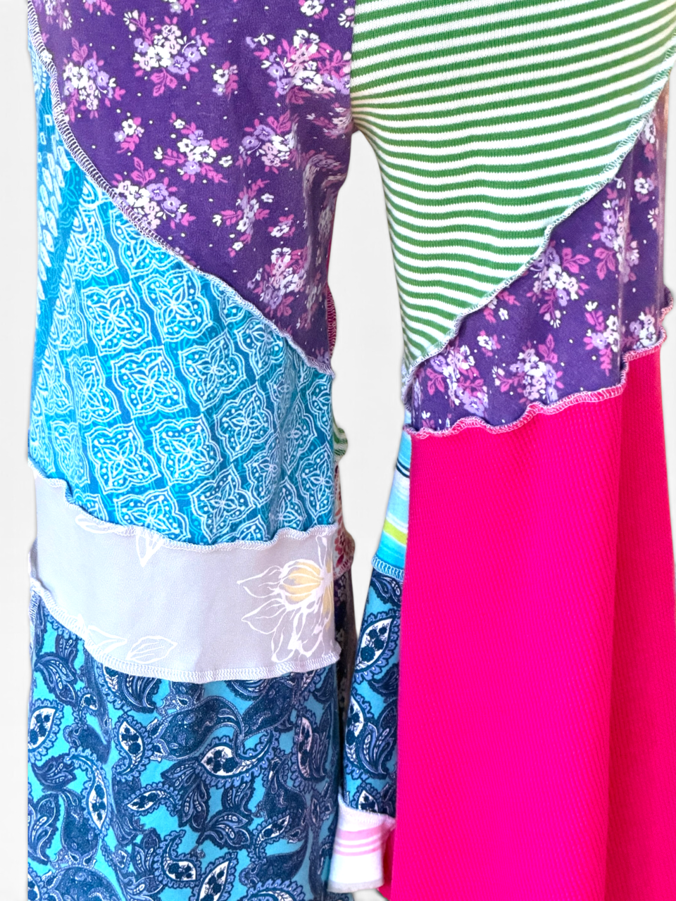 Size Small Patchwork Capri