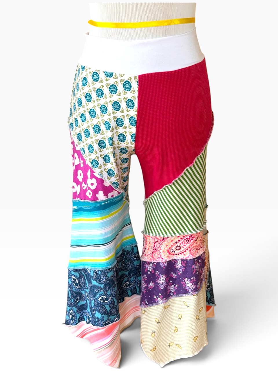 Size Small Patchwork Capri